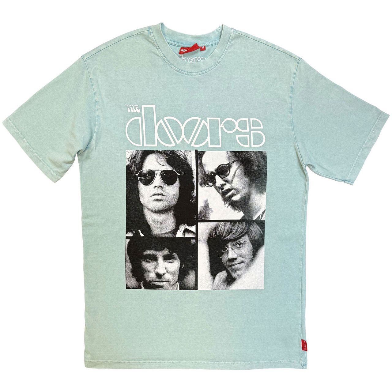 Unisex T - Shirt Squares Wash Green