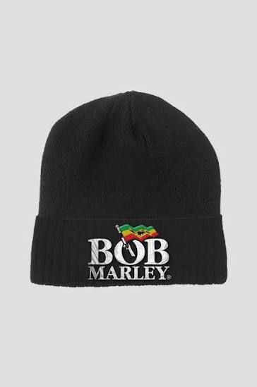 Unisex Beanie Hat Logo Black