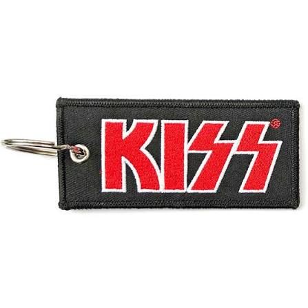 Kiss Keyshain Red logo ( Double Sided )