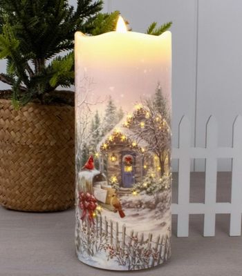 LED Canvas &amp; Candles