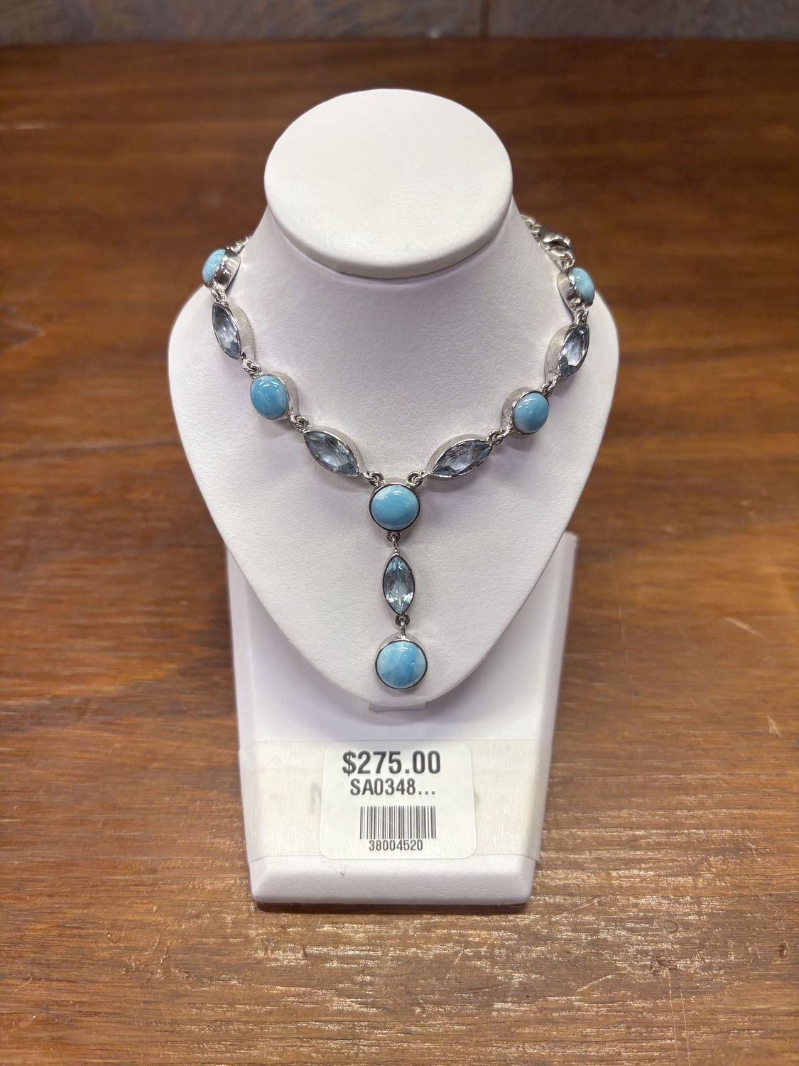SA0348 - Larimar Necklace