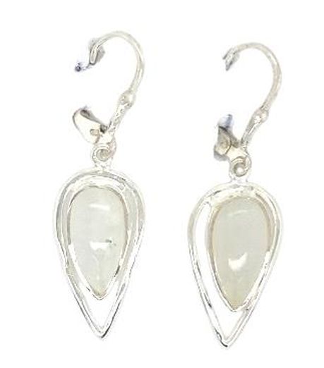 SS0399- Designer Earrings : Moonstone