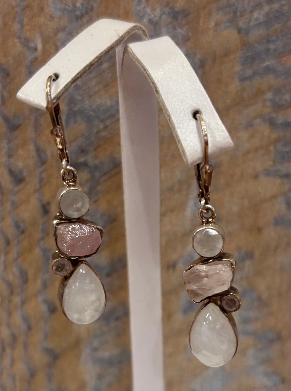 SS0362-Designer Earrings : Moonstone
