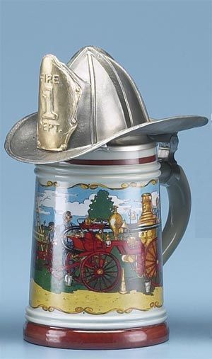 MC0303-Stoneware : Stein w/Lid