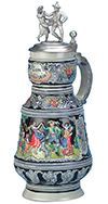 MC0355-Stonewear : Stein w/Lid