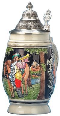 MC0358-Stonewear : Stein w/Lid