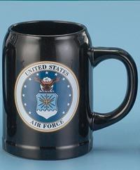 MC1601-Stoneware : Military Stein