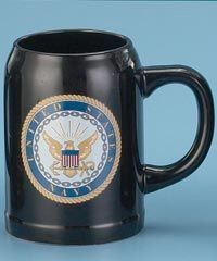 MC1606-Stoneware : Military Stein