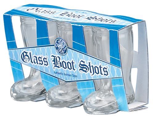 MC0400- Mini Glass Boot Set 3 : N/B