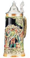 MC0240-Stoneware : Stein w/Lid