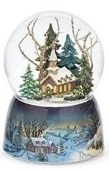 RO1138-Glitterdome : 5.75 in H, Name: A-Church