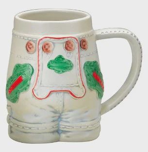 MC1545-Stoneware : Lederhose Mug