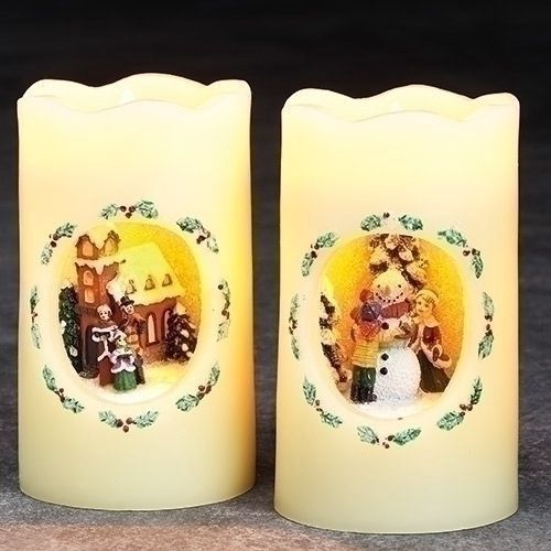 RO0769-LED Candle : 5"