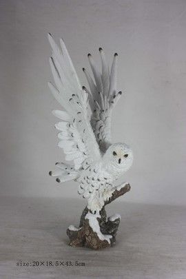 GC0966-OWL : Snowy White