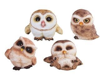 GC1127-OWL 4PC SET : n/ box