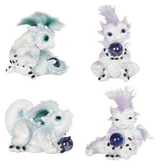 GC1021-DRAGON 4PC SET : 3 in H