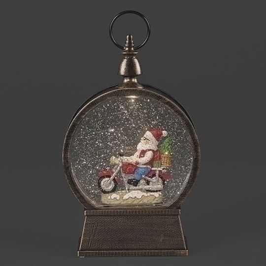 RO1371 -LED Swirl : Motorcycle Santa