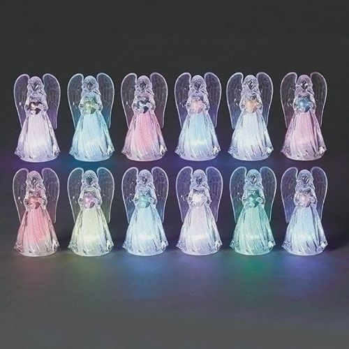 RO1293-Lighted Angel : Ornament