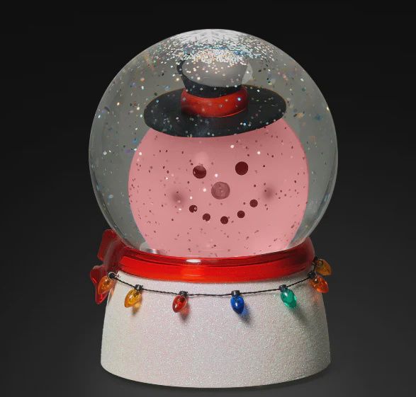 RO1382 - Lighted Swirl Snowman