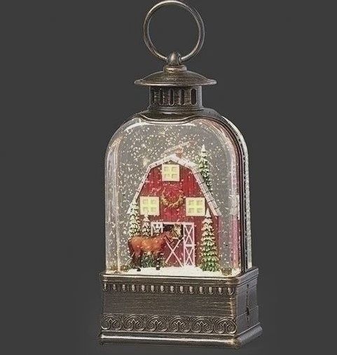 RO1399 - Lantern: Lighted Horse Barn