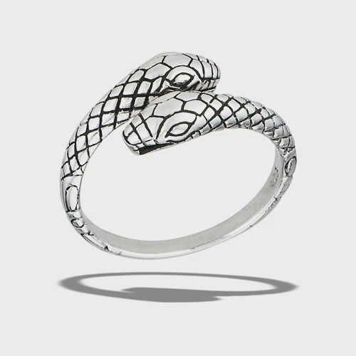 WG0060-SS Snake Ring, Size: 6