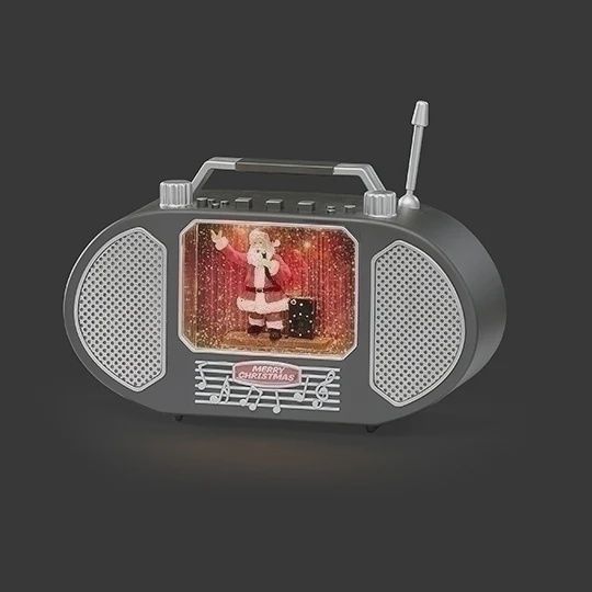 RO1375 -LED Swirl : Gray Radio