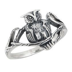 WG0037-Owl Ring