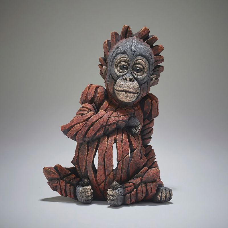 EP6772-Edges BABY ORANGUTAN : 7.875 in H