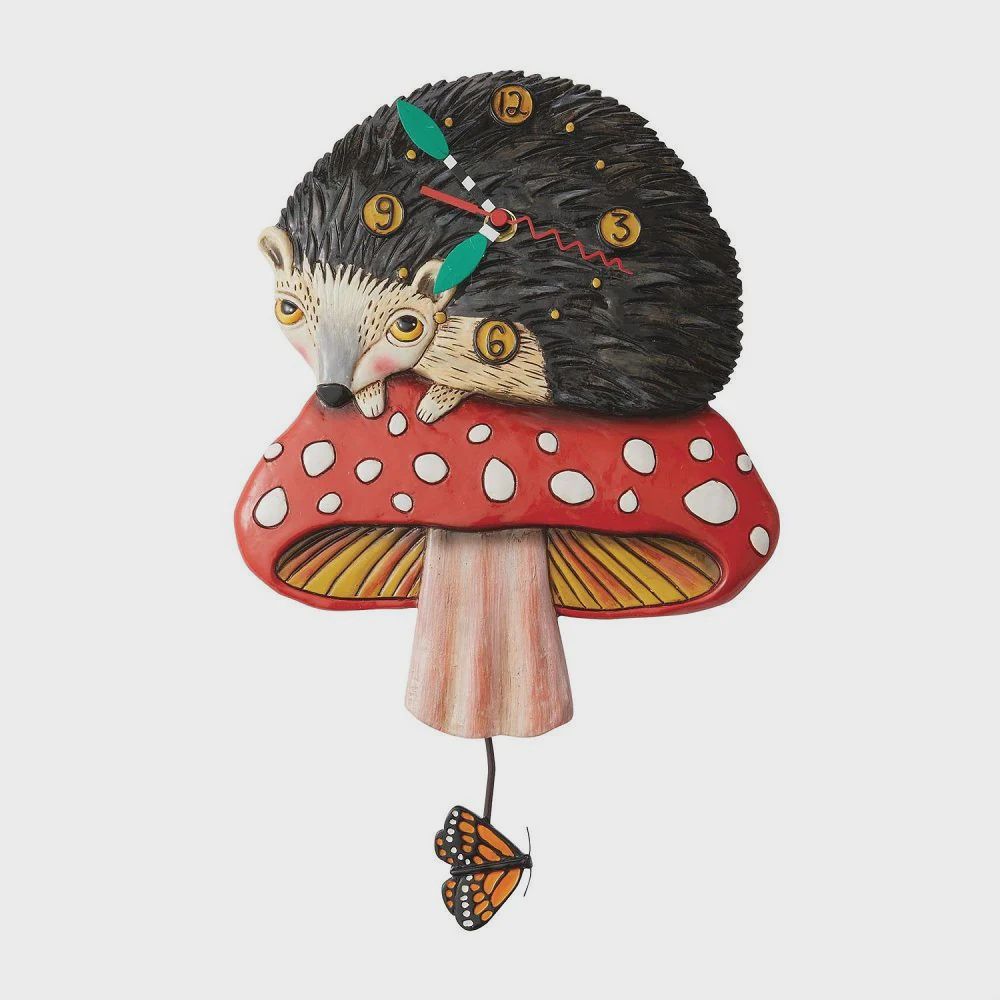 EP7746-ALLEN CLOCK : Hedgehog