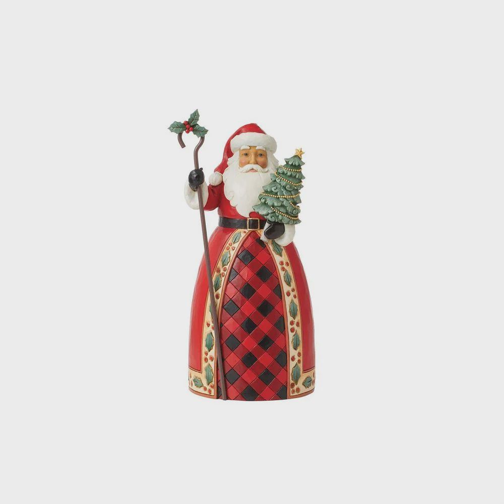 EP0408-JS SANTA : Holly Cane