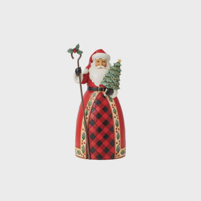 EP0408-JS SANTA : Holly Cane