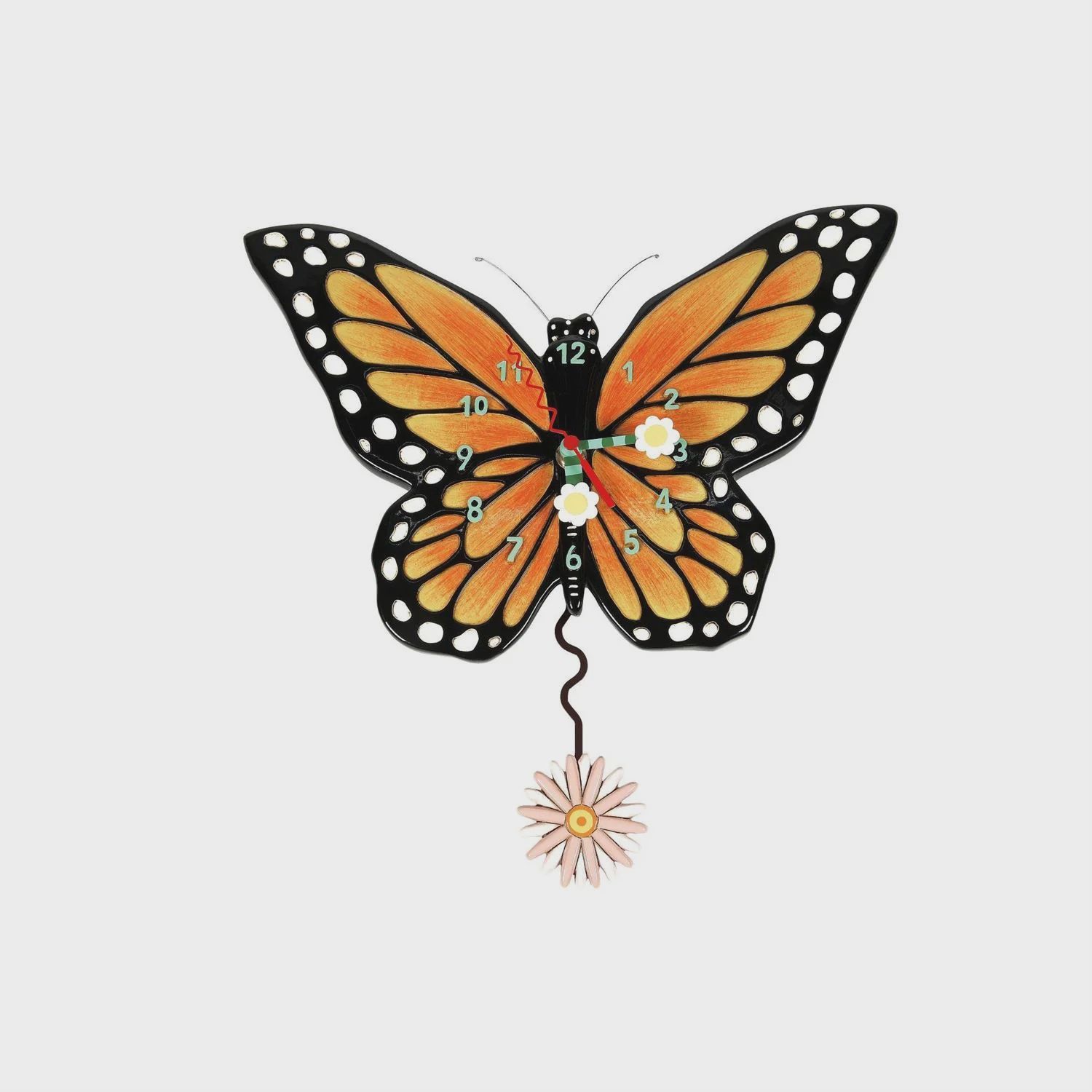 EP7860-ALLEN CLOCK : Monarch Butterfly