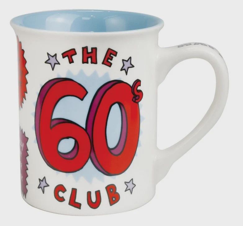 EP8312-ONIM Mug : 60's Birthday