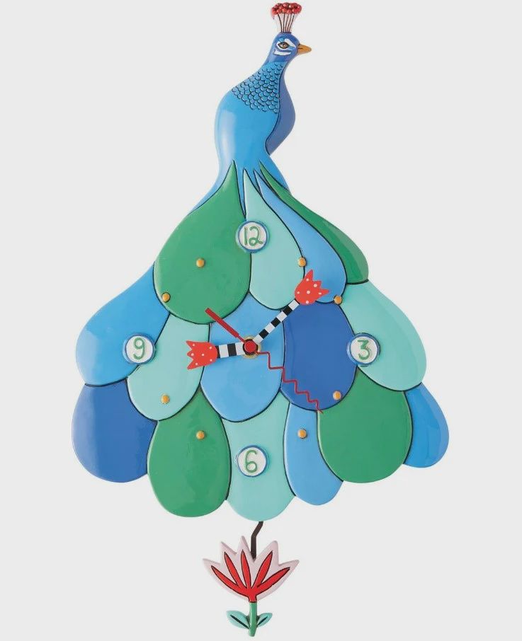 EP7962 - ALLEN CLOCK : Peacock