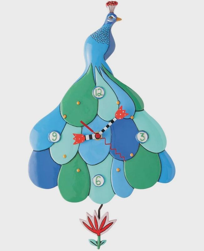 EP7962 - ALLEN CLOCK : Peacock