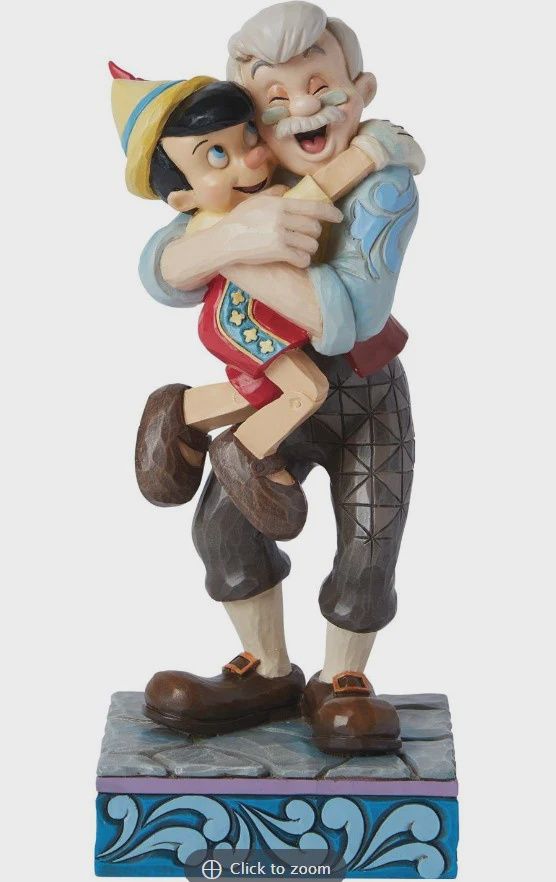 EP0509-JS DISNEY : Geppetto &amp; Pinocchio