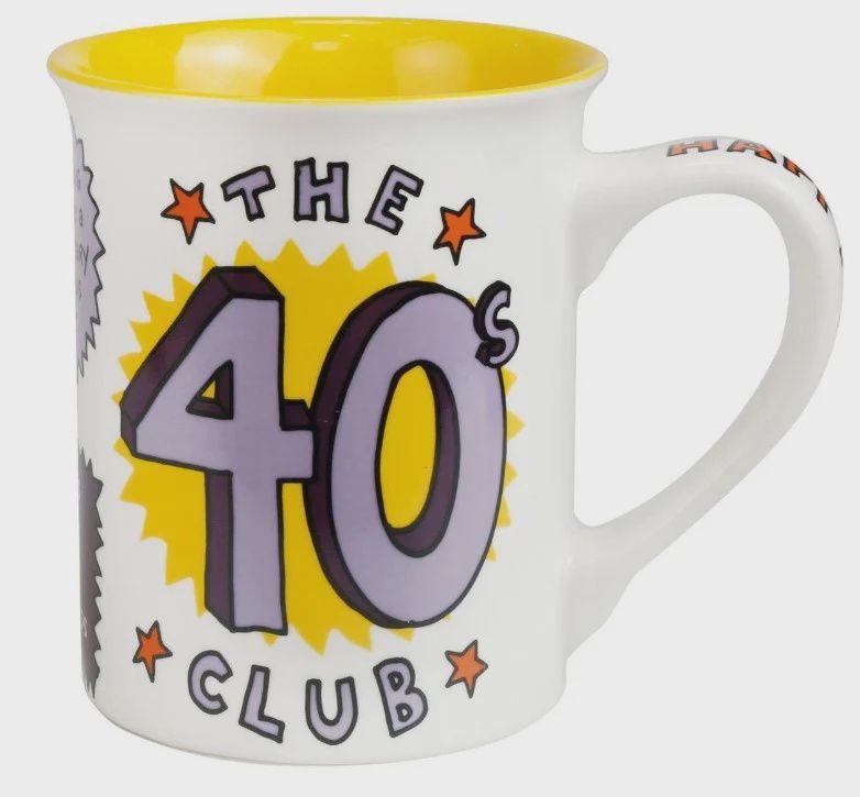 EP8310-ONIM Mug : 40's Birthday