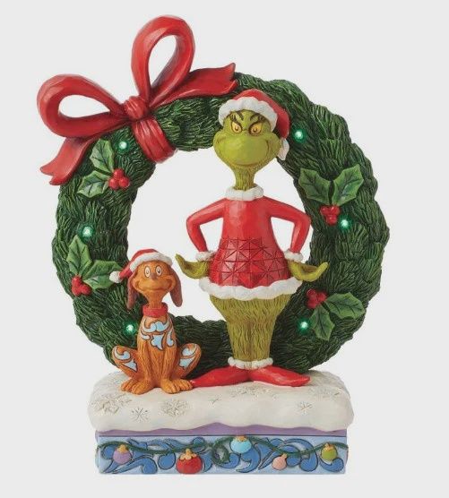 EP8013 - JS Grinch &amp; Max in Wreath