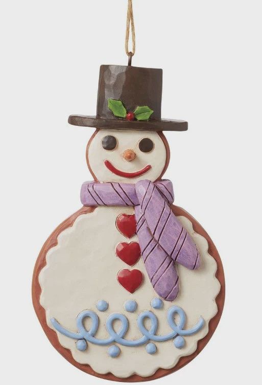 EP8065 - JS Gingerbread Snowman Orn