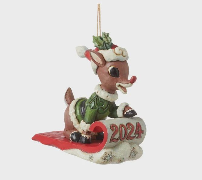 EP8203 - Rudolph Ornament : 3.54 in H