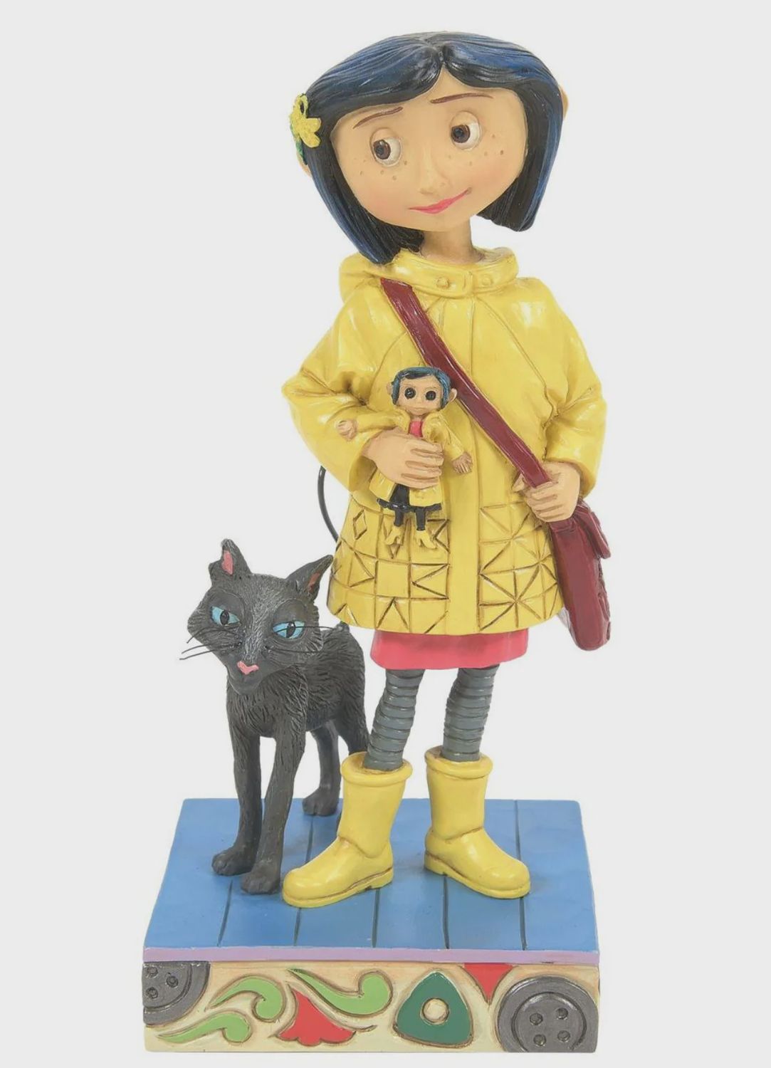 EP8468-JS CORALINE : Coraline in Yellow Coat