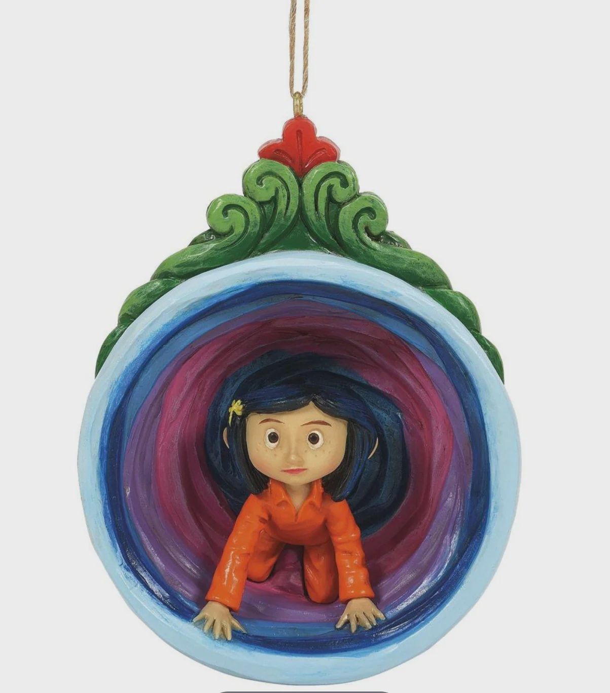 EP8473-JS CORALINE : Coraline in Purple Tunnel HO