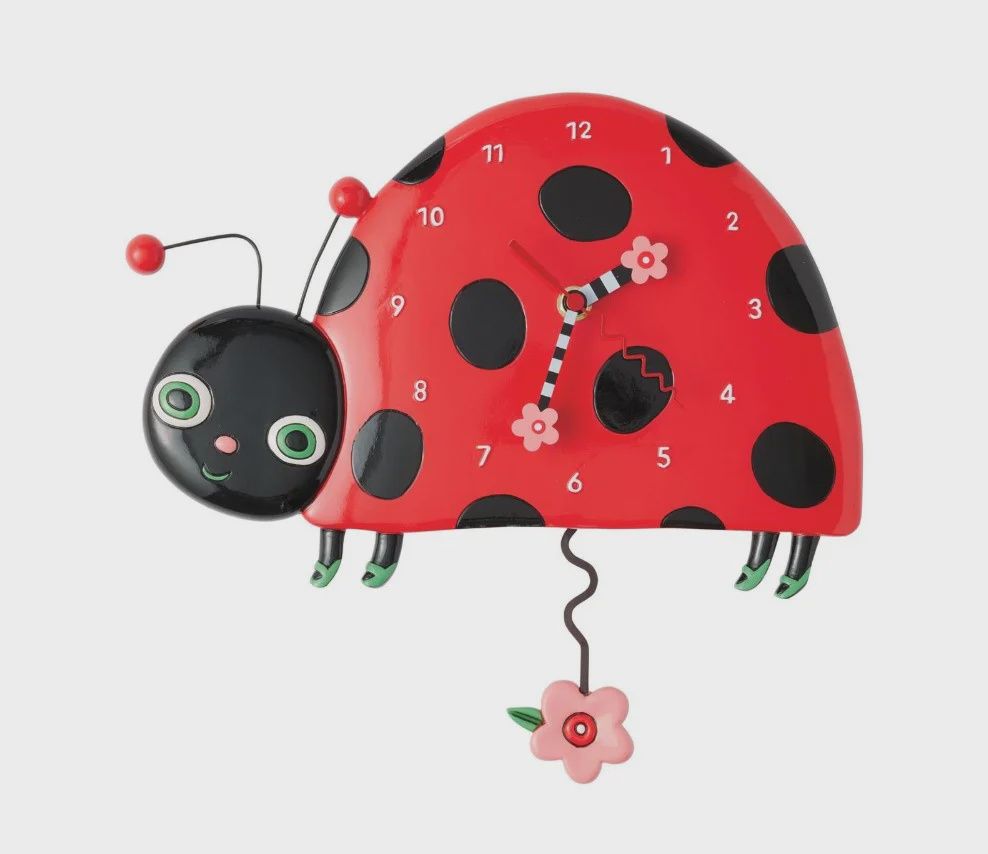 EP8331 - ALLEN CLOCK : Lady Bug Clock