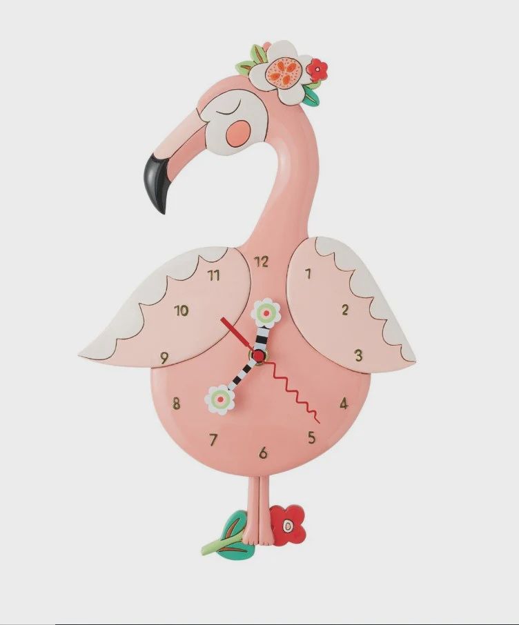 EP8332 - ALLEN CLOCK : Flamingo Clock