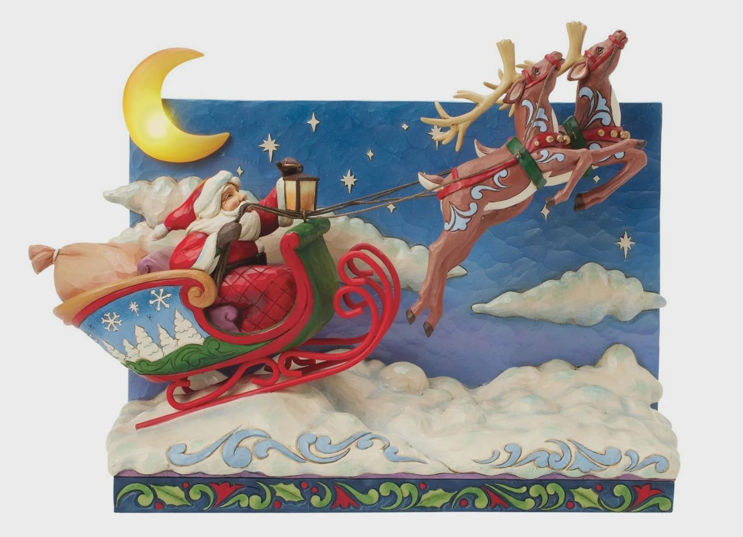 EP8494- JS SANTA : Santa Sleigh