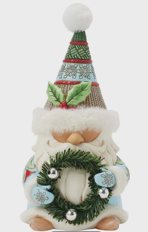EP8476-JS GNOME : Holiday Gnome Wreath