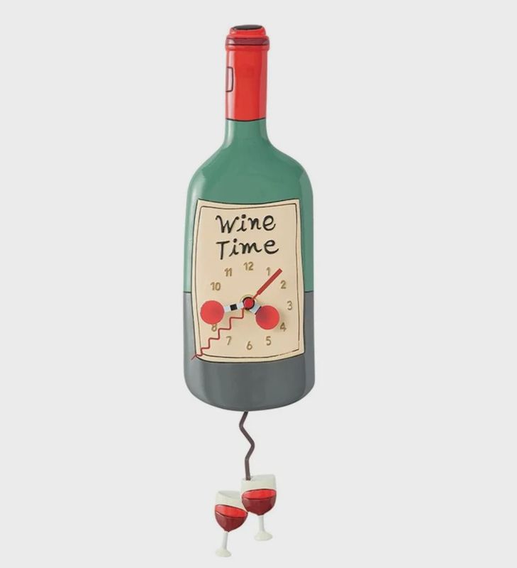 EP8692-ALLEN CLOCK : Time for Wine