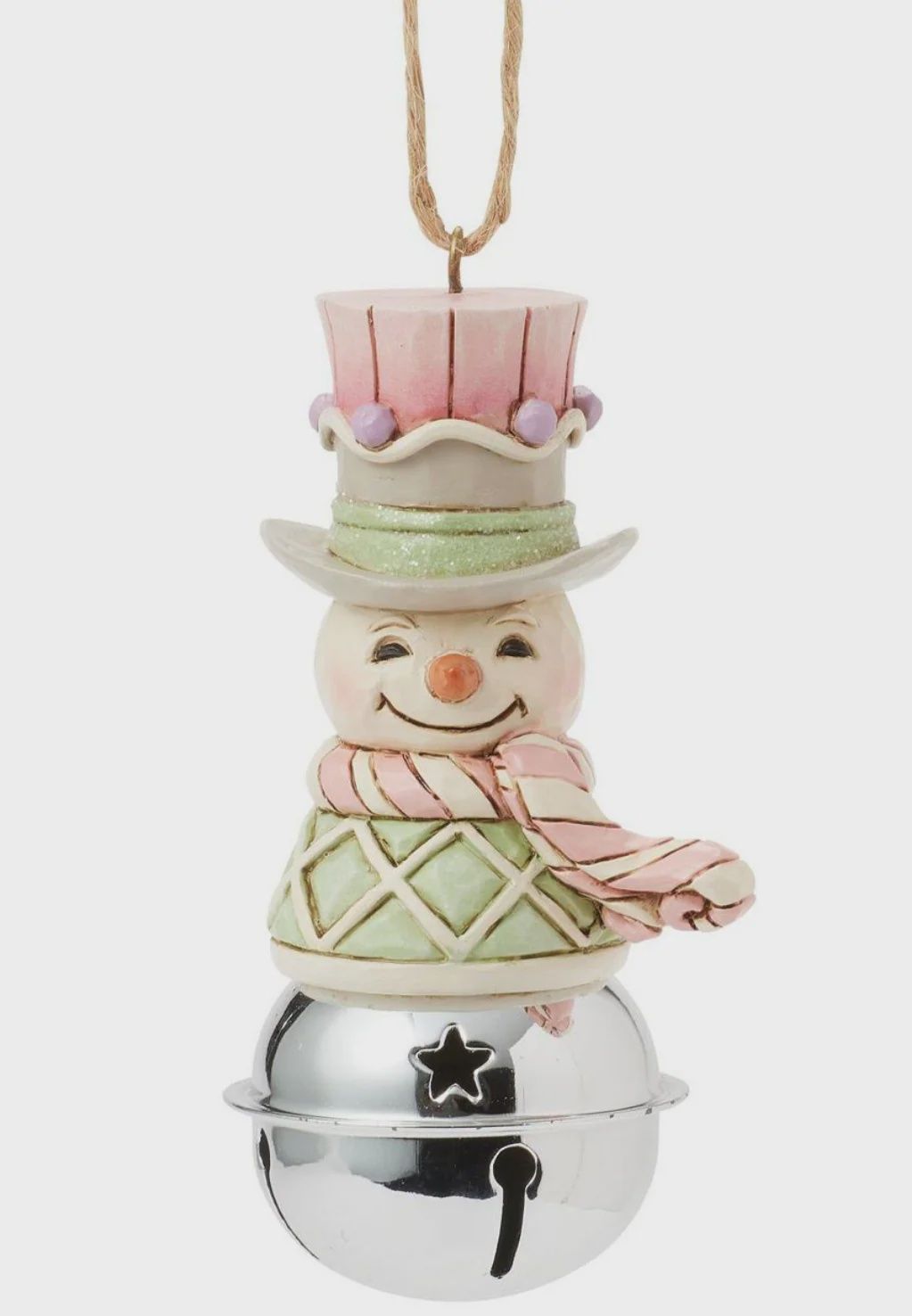 EP8491 - JS SANTA HO : Sweets Snowman on Bell HO