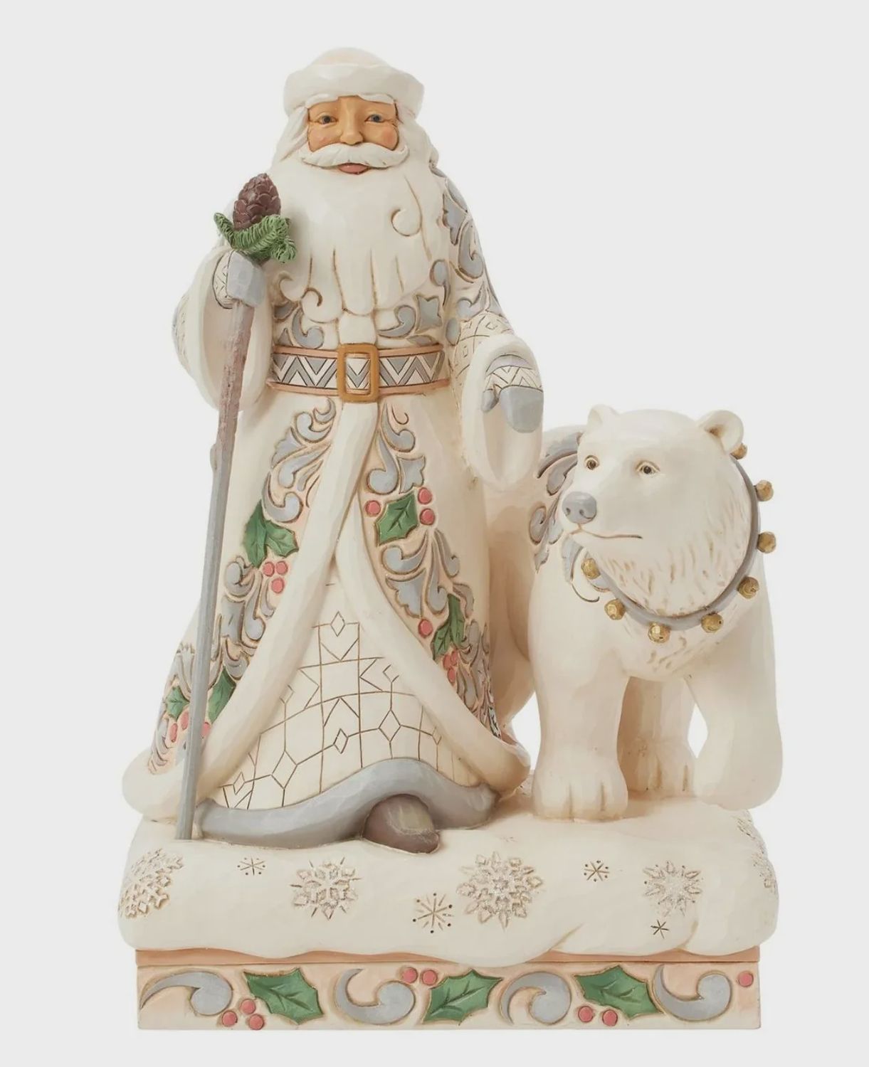 EP8498- JS SANTA : Woodland Santa &amp; Bear