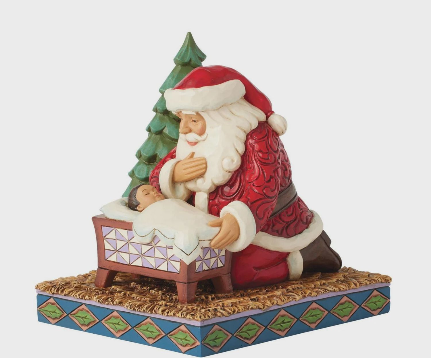 EP8493- JS SANTA : Santa Kneeling